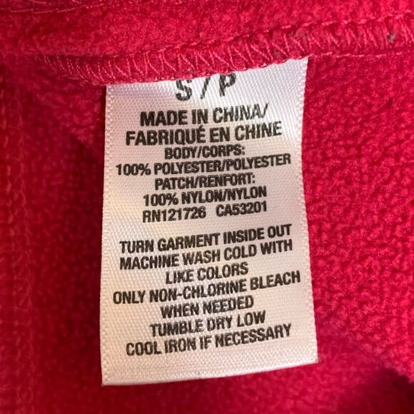 Prince & Fox Full Zip Fleece Jacket Pink Women's Size S - Picture 10 of 11